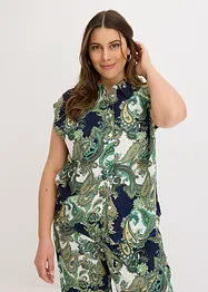Gedessineerde blouse van soepele viscose, bonprix