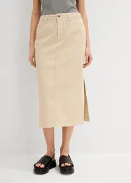 Twill rok van puur katoen, bonprix