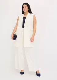 Lang mouwloos vest, bonprix