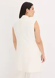 Lang mouwloos vest, bonprix