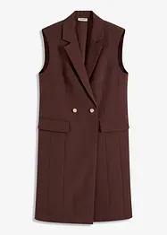 Lang mouwloos vest, bonprix
