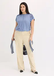 Shirt met kanten inzetstuk, bonprix