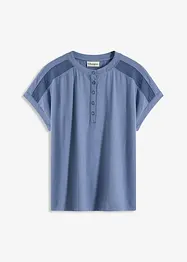 Shirt met kanten inzetstuk, bonprix