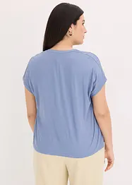 Shirt met kanten inzetstuk, bonprix
