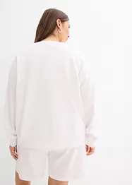 Oversized sweater met borduurwerk, bonprix
