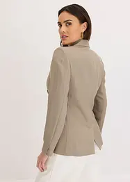 Blazer met lyocell in crincle-look, bonprix