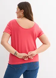 T-shirt met diepe halslijn achter, bonprix