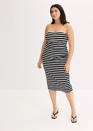 Strapless jurk, bonprix