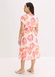 Gedessineerde midi jurk, bonprix