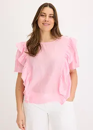 Blouse met volants, bonprix