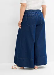Wide leg jeans, mid waist, comfortabele taillenband, bonprix