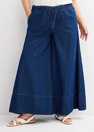 Wide leg jeans, mid waist, comfortabele taillenband, bonprix