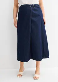Spijkerrok in wikkellook, super soft, bonprix