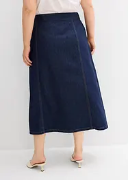 Spijkerrok in wikkellook, super soft, bonprix