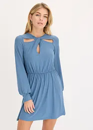 Jersey jurk met cut-outs, bonprix