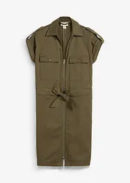 Cargo jurk met strikceintuur, bonprix