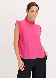 Blouse met volants, bonprix