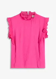 Blouse met volants, bonprix