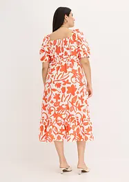 Midi jurk van puur biologisch katoen, bonprix