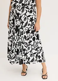Maxirok van soepele viscose, bonprix