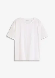 T-shirt met broderie anglaise, bonprix