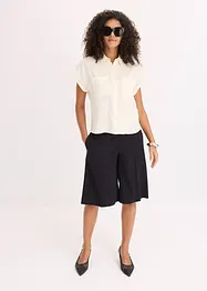 Overhemdblouse van een soepele Lyocellmix, bonprix