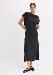 Midirok met soepele viscose, bonprix