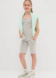 Biker short van een elastische katoenmix (set van 2), bonprix