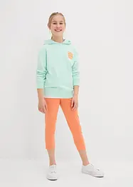 Capri legging van een katoenmix (set van 2), bonprix