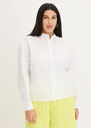 Overhemdblouse van katoen, bonprix