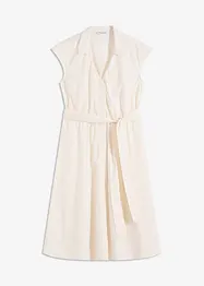 Jurk met strikceintuur, bonprix