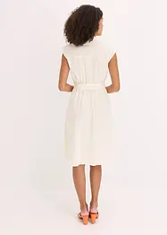 Jurk met strikceintuur, bonprix