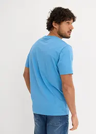 T-shirt (set van 2) van puur katoen, bonprix