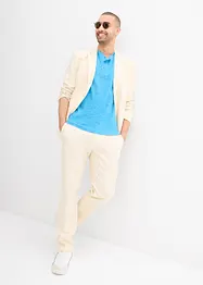 Henley shirt, korte mouw (set van 2), bonprix