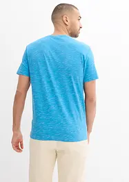 Henley shirt, korte mouw (set van 2), bonprix