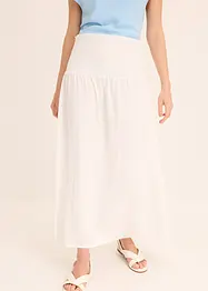 Jersey rok met brede tailleband, bonprix
