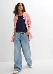 High-low shirt van een soepele viscosemix, bonprix