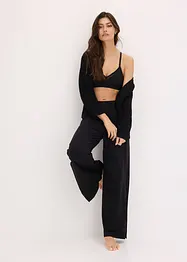 Bralette zonder beugels met gevulde cups en biologisch katoen (set van 2), bonprix