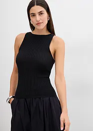 Gebreide top van een viscosemix, bonprix