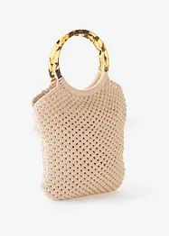 Macramé shopper, bonprix