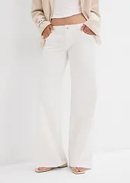 Wijde jeans, low waist, bonprix
