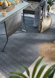 Binnen- en buitenkleed met decente structuur, bonprix