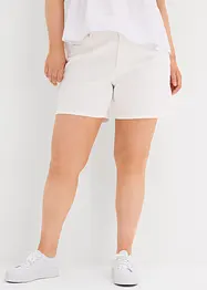Jeans bermuda mid waist, low stretch, bonprix