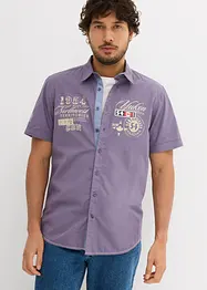 Overhemd met print slim fit, bonprix