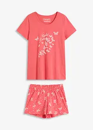 Shortama van katoen (2-dlg. set), bonprix