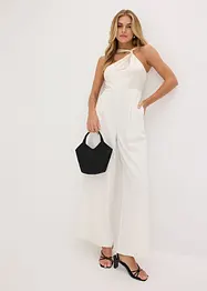 Jumpsuit van soepele satijn, bonprix