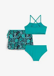 Bikini en rokje (3-dlg. set), bonprix