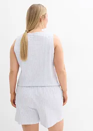 Blousetop van puur katoen, bonprix