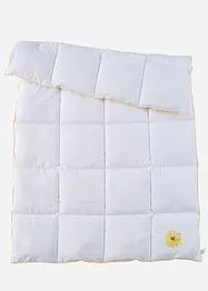 Donzen dekbed met geborduurd bloemenmotief en elegante biezen medium, bonprix