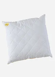 Donzen Touch kussen met geborduurde bloem, bonprix